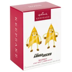 Hallmark Star Trek™: Lower Decks Badgey Ornaments, Set Of 2 -Hot Sale Hallmark Store Star Trek Badgeys Keepsake Ornaments 1999QXI7027 04