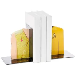Hallmark Star Trek™ Mirror, Mirror Captain Kirk Bookends, Set Of 2 -Hot Sale Hallmark Store Star Trek Mirror Mirror Captain Kirk Bookends Set 1SRT1002 03