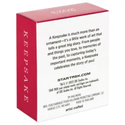 Hallmark Mini Star Trek™ U.S.S. Enterprise NCC-1701 Ornament, 0.035" -Hot Sale Hallmark Store Star Trek USS Enterprise Keepsake Ornament 1099QXM9327 05