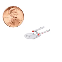 Hallmark Mini Star Trek™ U.S.S. Enterprise NCC-1701 Ornament, 0.035" -Hot Sale Hallmark Store Star Trek USS Enterprise Keepsake Ornament 1099QXM9327 07