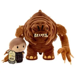 Hallmark Itty Bittys® Star Wars: Return Of The Jedi™ Luke Skywalker™ And Rancor™ Plush Collector Set Of 2 -Hot Sale Hallmark Store Star Wars Luke Skywalker and Rancor Plush itty bittys 1KDD2137 06