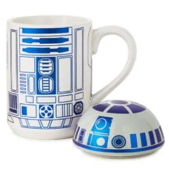 Hallmark Star Wars™ R2-D2™ Mug With Sound, 14 Oz. -Hot Sale Hallmark Store Star Wars R2D2 Ceramic Mug With Sound Effects Lid 1SHP2166 03
