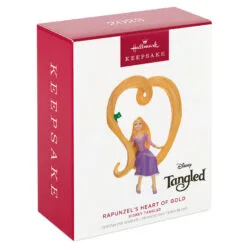 Hallmark Disney Tangled Rapunzel's Heart Of Gold Ornament -Hot Sale Hallmark Store Tangled Rapunzel and Pascal Keepsake Ornament 1899QXD6557 04