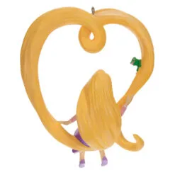 Hallmark Disney Tangled Rapunzel's Heart Of Gold Ornament -Hot Sale Hallmark Store Tangled Rapunzel and Pascal Keepsake Ornament 1899QXD6557 06