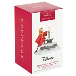 Hallmark Disney The Sword In The Stone 60th Anniversary Becoming King Arthur Ornament -Hot Sale Hallmark Store The Sword in the Stone Wart Keepsake Ornament 1999QXD6659 04