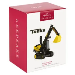 Hallmark Hasbro® Tonka® Excavator Ornament -Hot Sale Hallmark Store Tonka Truck Excavator Keepsake Ornament 1899QXI7339 04