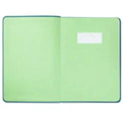 Hallmark Turquoise Faux Leather Notebook With Pen -Hot Sale Hallmark Store Turquoise Faux Leather Notebook With Pen 1HWJ7041 03