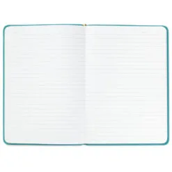 Hallmark Turquoise Faux Leather Notebook With Pen -Hot Sale Hallmark Store Turquoise Faux Leather Notebook With Pen 1HWJ7041 04