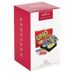 Hallmark Mattel UNO™ Family Game Night® Ornament -Hot Sale Hallmark Store UNO Game Keepsake Ornament 1899QXR8249 04
