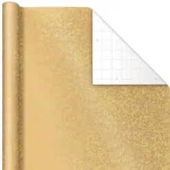 Hallmark Upscale Neutrals 3-Pack Wrapping Paper, 85 Sq. Ft. Total -Hot Sale Hallmark Store Upscale Neutrals 2 Standard 1 Foil 3Pack Gift Wrap 5EWR6417 06