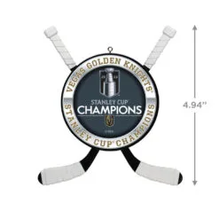 Hallmark NHL® Vegas Golden Knights® 2023 Stanley Cup® Champions Hockey Ornament -Hot Sale Hallmark Store Vegas Golden Knights Stanley Cup Keepsake Ornament 2499QHR1263 03