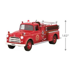 Hallmark Fire Brigade 1956 Dodge Fire Engine 2023 Ornament With Light -Hot Sale Hallmark Store Vintage Fire Truck Keepsake Ornament 2799QXR8167 03