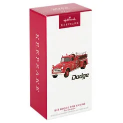 Hallmark Fire Brigade 1956 Dodge Fire Engine 2023 Ornament With Light -Hot Sale Hallmark Store Vintage Fire Truck Keepsake Ornament 2799QXR8167 04