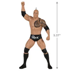 Hallmark WWE The Rock Ornament -Hot Sale Hallmark Store WWE Dwayne The Rock Johnson Keepsake Ornament 1999QXI7199 03