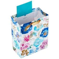 Hallmark 13" Watercolor 3-Pack Assorted Gift Bags With Tissue -Hot Sale Hallmark Store Watercolor 3Pack Assorted Large Gift Bags Tissue 5EGB6367 04