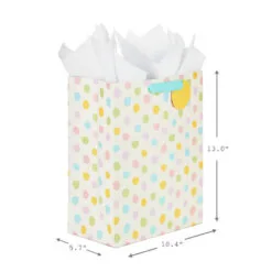 Hallmark 13" Welcome Baby 3-Pack Assorted Gift Bags With Tissue -Hot Sale Hallmark Store Welcome Baby 3Pack Assorted Large Gift Bags Tissue 5EGB6421 03