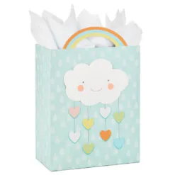 Hallmark 13" Welcome Baby 3-Pack Assorted Gift Bags With Tissue -Hot Sale Hallmark Store Welcome Baby 3Pack Assorted Large Gift Bags Tissue 5EGB6421 05