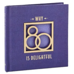 Hallmark Why 80 Is Delightful Book