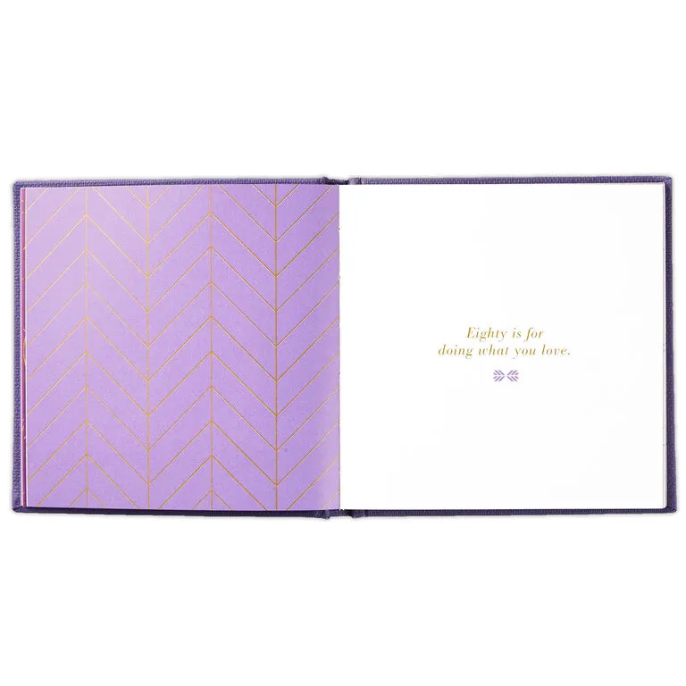 Hallmark Why 80 Is Delightful Book 3 Hallmark Why 80 Is Delightful Book - Image 3