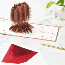 Hallmark Willow Tree You And Me Always 3D Pop-Up Love Card -Hot Sale Hallmark Store Willow Tree You Me Always Wood 3D PopUp Love Card 1499LAD2736 06
