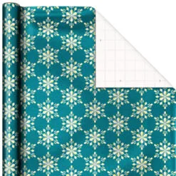 Hallmark Winter Glow 3-Pack Christmas Wrapping Paper Assortment, 80 Sq. Ft. 11 Hallmark Winter Glow 3-Pack Christmas Wrapping Paper Assortment, 80 Sq. Ft. -Hot Sale Hallmark Store Winter Glow Christmas Wrapping Paper Assortment 5JXW1060 04