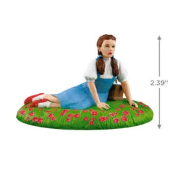 Hallmark The Wizard Of Oz™ Under The Poppies' Spell Ornament 8 Hallmark The Wizard Of Oz™ Under The Poppies' Spell Ornament -Hot Sale Hallmark Store Wizard of Oz Dorothy in Poppies Keepsake Ornament 2199QXI6107 03