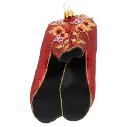 Hallmark The Wizard Of Oz™ Ruby Slippers™ Glass Ornament -Hot Sale Hallmark Store Wizard of Oz Ruby Slippers Keepsake Ornament 1QEP3037 06