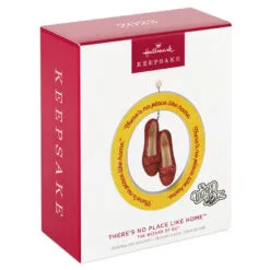 Hallmark The Wizard Of Oz™ There's No Place Like Home™ Porcelain Ornament -Hot Sale Hallmark Store Yellow Brick Road Ruby Slippers Keepsake Ornament 2999QXI6297 04