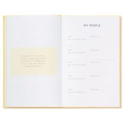 Hallmark While I Was Waiting Prompted Pregnancy Journal -Hot Sale Hallmark Store Yellow Prompted Pregnancy Journal 1BBA4141 04