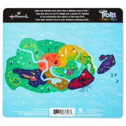 Hallmark Itty Bittys® DreamWorks Animation Trolls World Tour Satin And Chenille Plush, Set Of 2 -Hot Sale Hallmark Store itty bittys Trolls World Tour Satin Chenille Stuffed Animals Set 1KDD1982 04